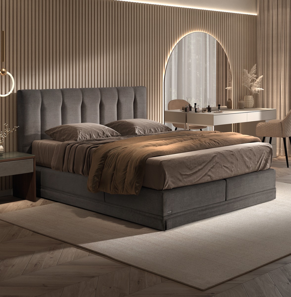 Boxspringset BS4 Roosevelt - Vlak