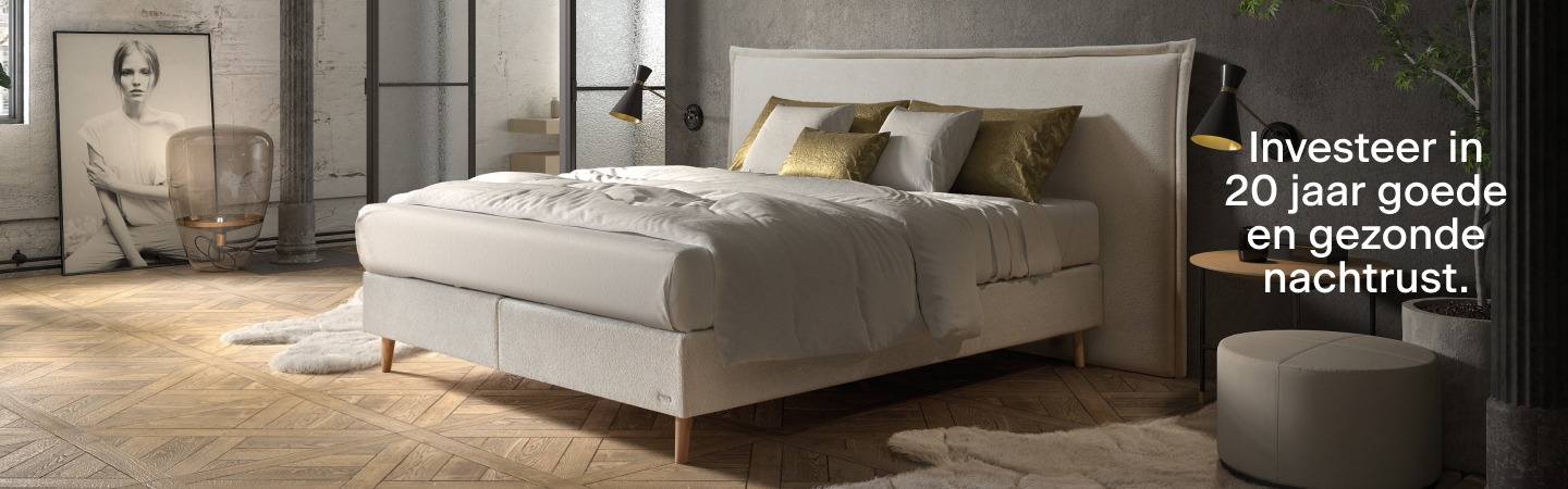 Het juiste bed? Investeer in 20 jaar goede nachtrust en laat je SLAAP-DNA meten.