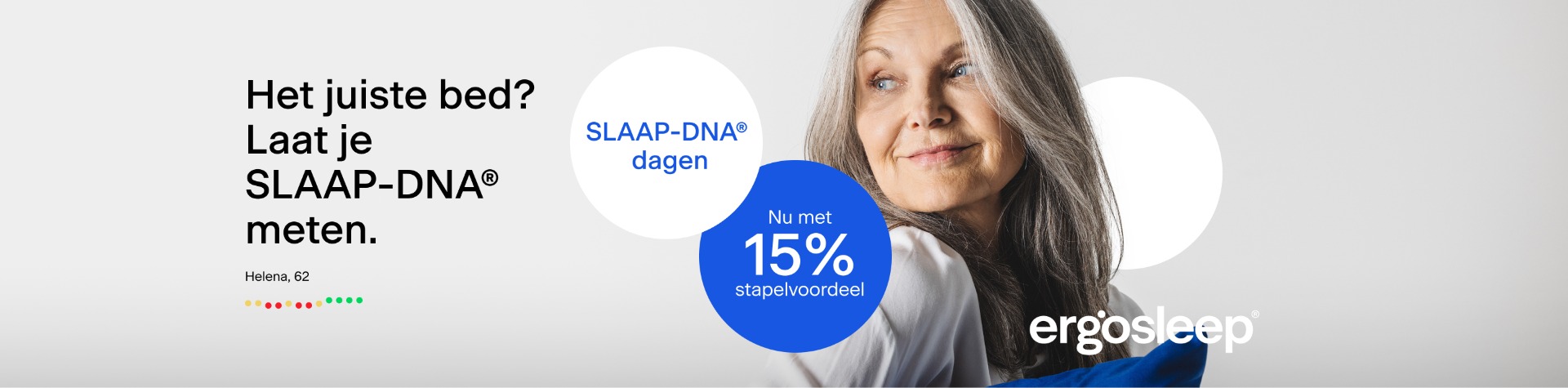 Profiteer nu tijdelijk van 15% stapelvoordeel tijdens de SLAAP-DNA dagen bij Morgana!