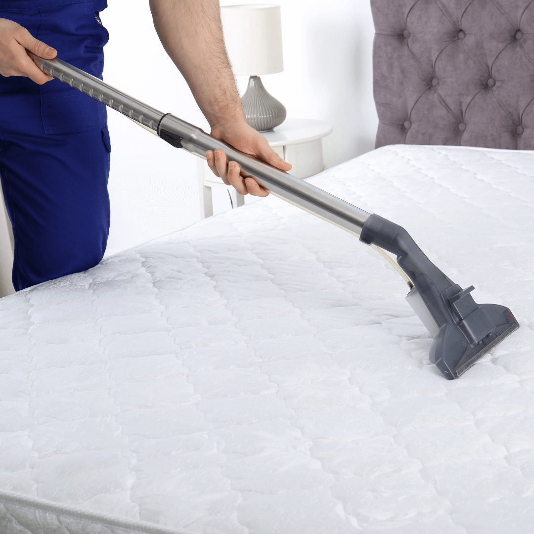 Stofzuigen van matras