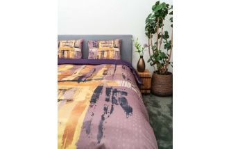 Kayori Sakida - Dekbedovertrek - Katoen-Satijn - Mauve