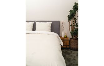 Kayori Gojo - Dekbedovertrek - Katoen-Satijn - Offwhite