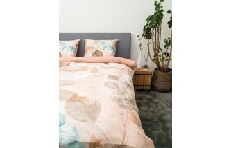 Kayori Furano - Dekbedovertrek - Katoen-Satijn - Peach