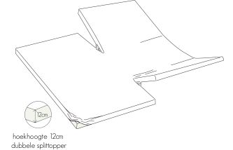 Kayori - Molton - H-Splittopper HSL HSL  - 180/220