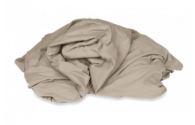 Kayori Shizu hoeslaken stretch - Jersey - Taupe