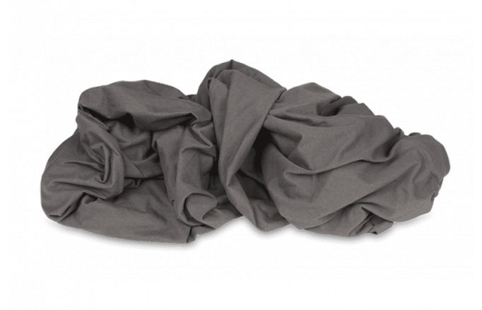 Kayori Shizu Topper hoeslaken stretch - Jersey - Antraciet