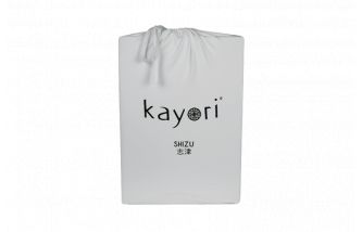 Kayori Shizu Topper hoeslaken stretch - Jersey - Zilvergrijs