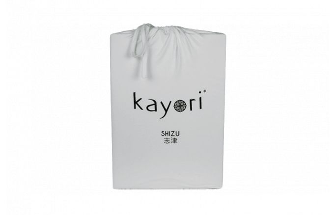 Kayori Shizu Topper hoeslaken stretch - Jersey - Zilvergrijs