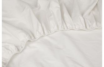 Kayori Shizu Topper hoeslaken stretch - Jersey - Offwhite