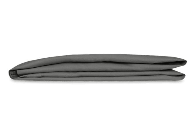 Kayori Shizu Split Topper hoeslaken Perkal - Antraciet