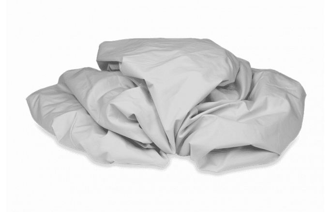 Kayori Shizu Topper hoeslaken Perkal - Zilvergrijs