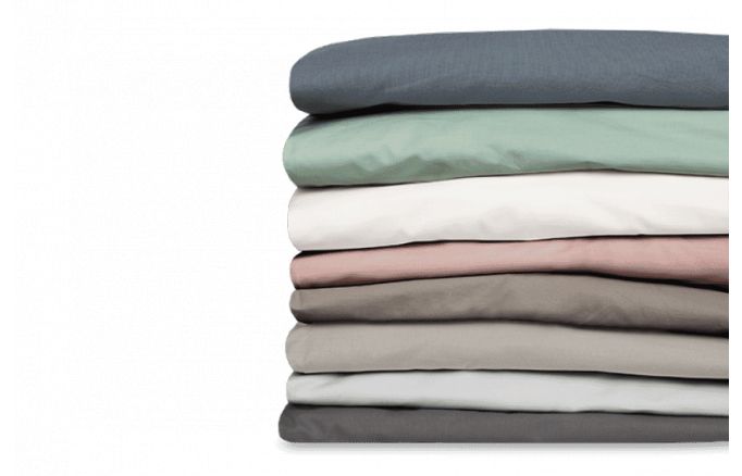 Kayori Shizu Topper hoeslaken Perkal - Zilvergrijs