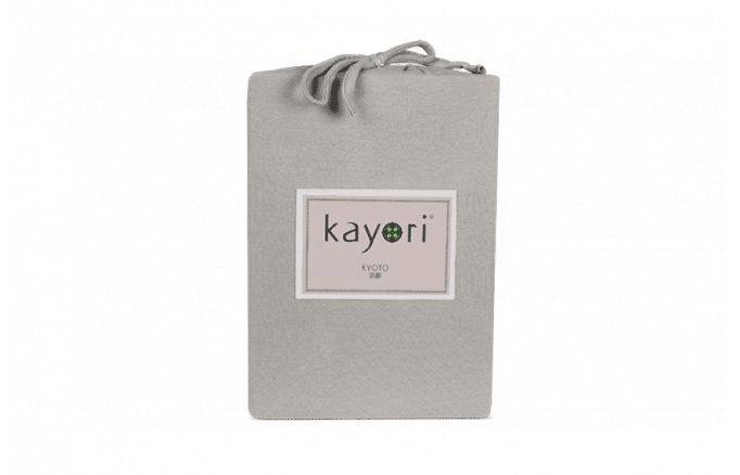 Kayori Kyoto - Splittopper Hoeslaken - Jersey - Taupe