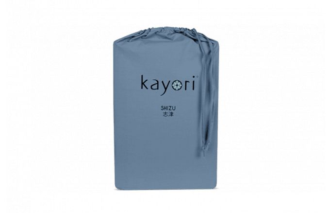 Kayori Shizu Splitmatras HSL - Perkal - Blauw