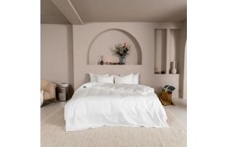 Kayori Kai - DBO - 240 x 200-220 cm - Wit - Katoen