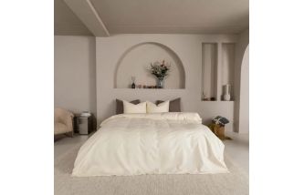 Kayori Kai - DBO - 200 x 200-220 cm - Offwhite - Katoen