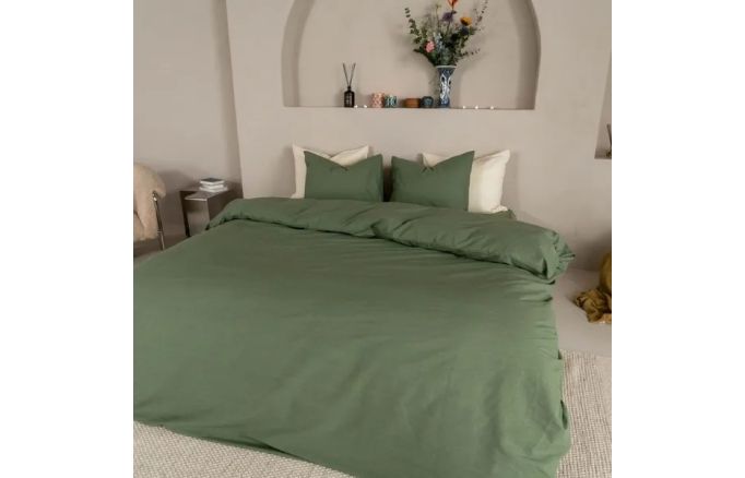 Kayori Kai - DBO - 260 x 200-220 cm - Groen - Katoen