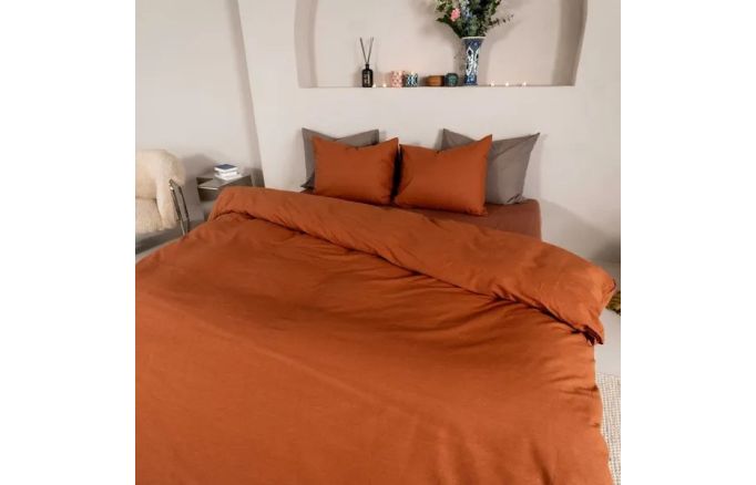 Kayori Kai - DBO - 140 x 200-220 cm - Caramel - Katoen