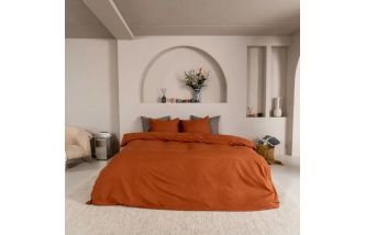 Kayori Kai - DBO - 240 x 200-220 cm - Caramel - Katoen