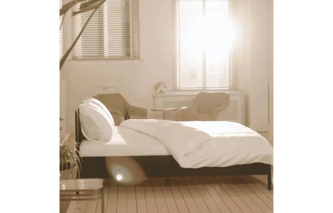 Kayori - Giza DBO - 260/200-220 - Wit - Egyptisch katoen-satijn