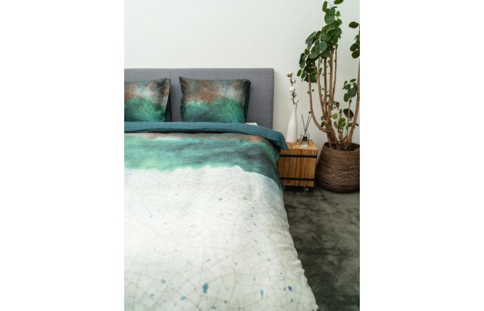 Kayori Maego - Dekbedovertrek - Tencel - Groen