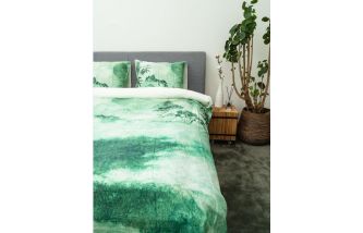 Kayori Katai - Dekbedovertrek - Tencel - Groen