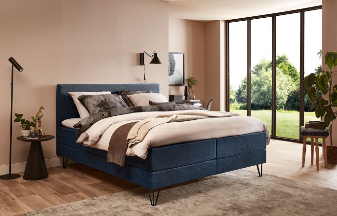 Boxspringset SZ2100 - Tonsberg vlak