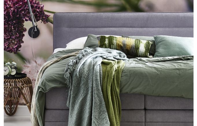 Boxspringset SZ2100 - Verdal vlak