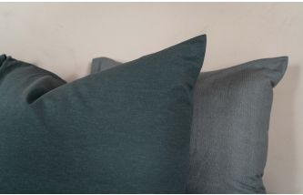 Kayori Kai - Kussensloop -Katoen - Antracite