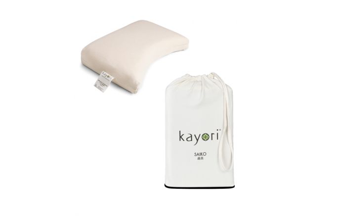 Kayori Saiko - Kussensloop - Jersey - Offwhite