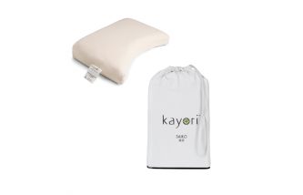 Kayori Saiko - Kussensloop - Jersey - Zilvergrijs