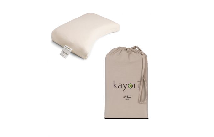 Kayori Saiko - Kussensloop - Jersey - Taupe