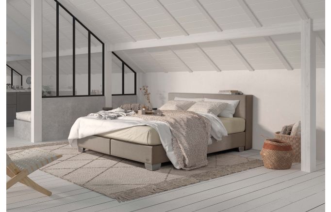 Boxspringset BS3 Riverdale - Vlak