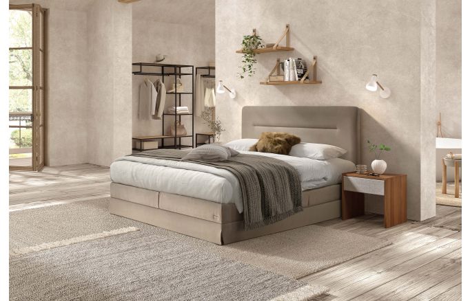 Boxspringset BS1 High Line - Vlak